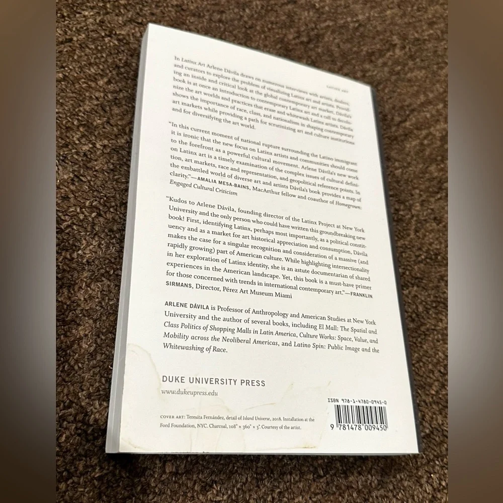 Latinx Art: Artists, Markets, and Politics by Dávila, Arlene book - Picture 2 of 2